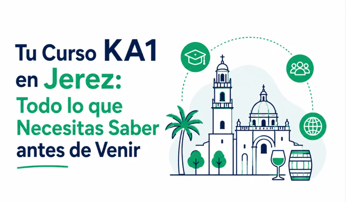 Docentes europeos en un curso de formación KA1 en Jerez de la Frontera